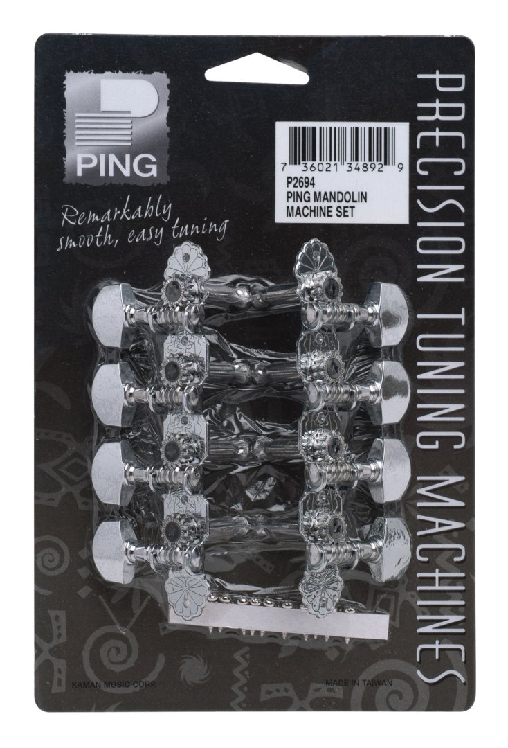 Ping Ping P2694 Chrome Mandolin Machine Heads