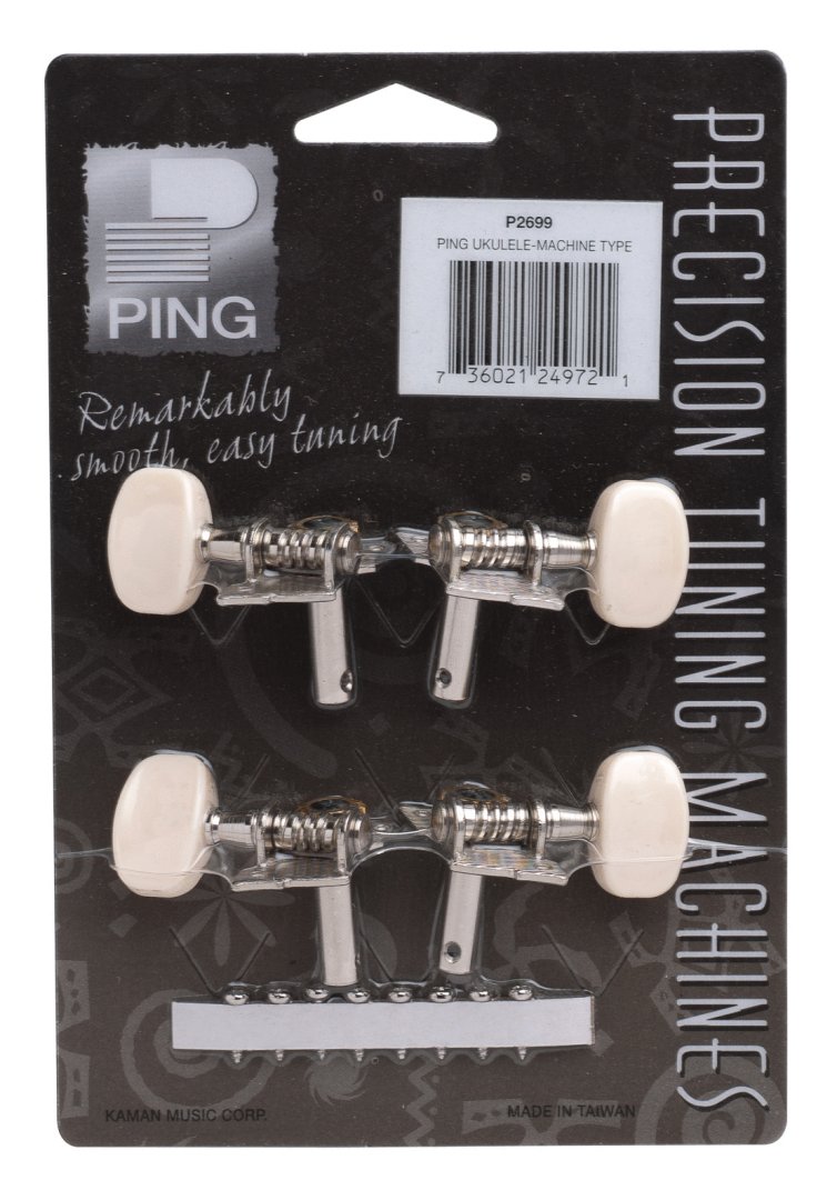Ping Ping P2699 Ukulele Machine Heads. Gear Machine Style