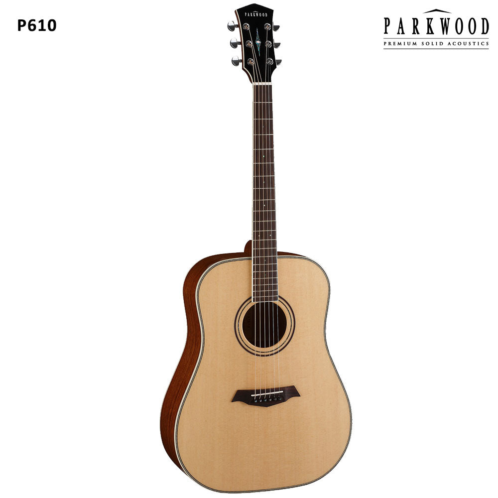 Parkwood Guitars Parkwood Dreadnought Body Acoustic Guitar - Natural