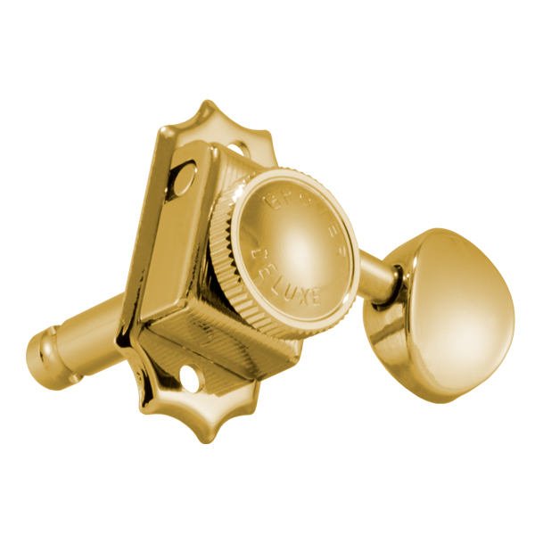 GROVER GROVER LOCKING DELUXE GOLD W/ METAL BUTTON SET 6 6-IN-LINE