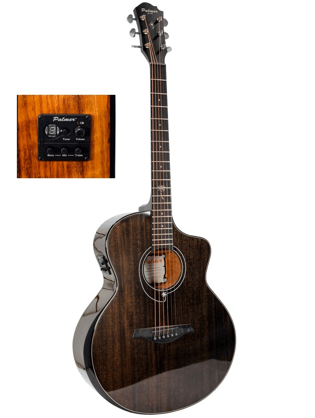 Palmer Palmer Classical Acoustic Electric Guitar W/4-Band EQ Pickup System.