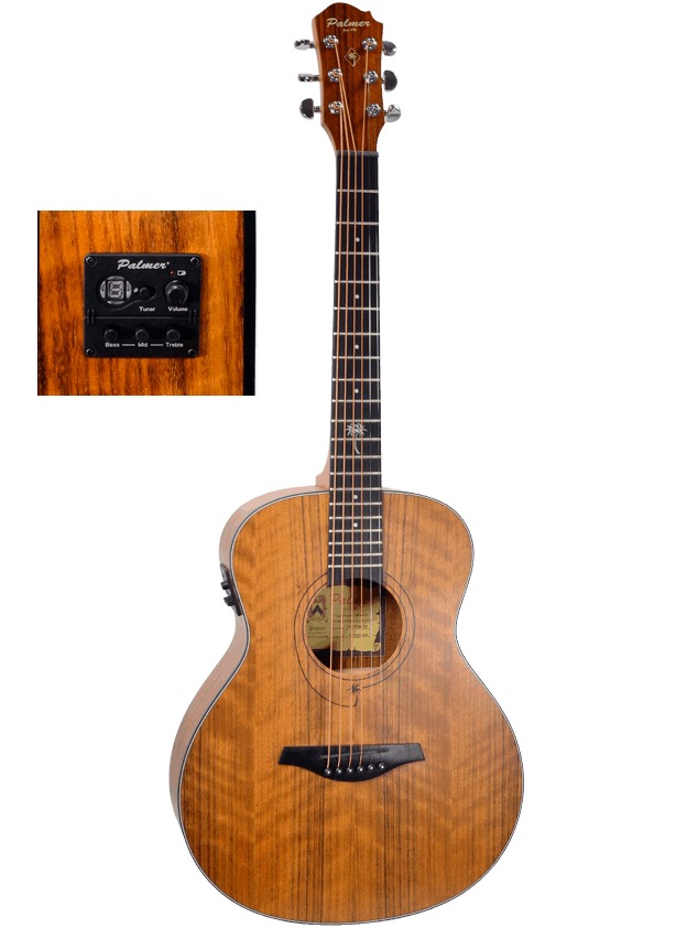 Palmer Palmer 36" Acoustic-Electric, Cherry Walnut