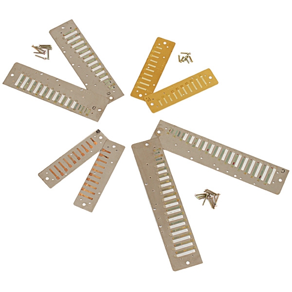 Suzuki Suzuki RP-S-48S Sirius Replacement Reedplate Set. 14 Hole Straight Har
