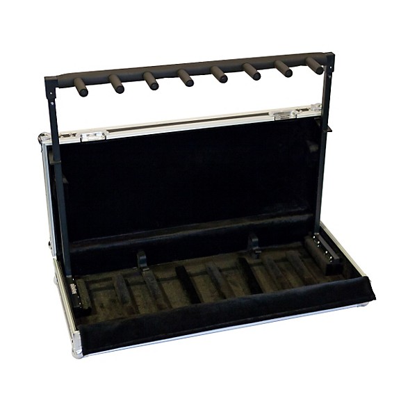 Road Runner Road Runner 7-Guitar Stand Flight Case Black