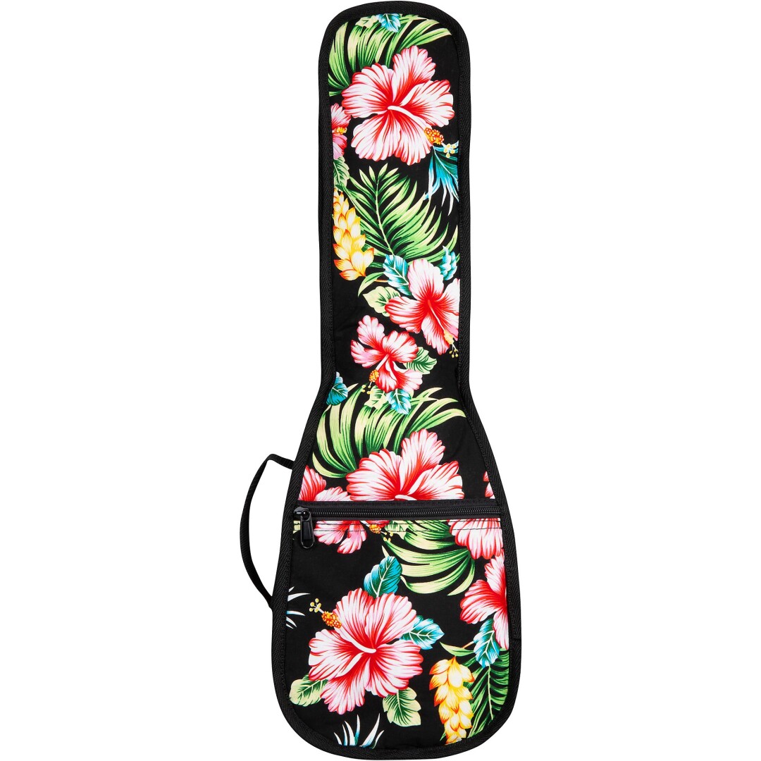 Road Runner Road Runner Concert Ukulele Gig Bag in a Box Floral Concert