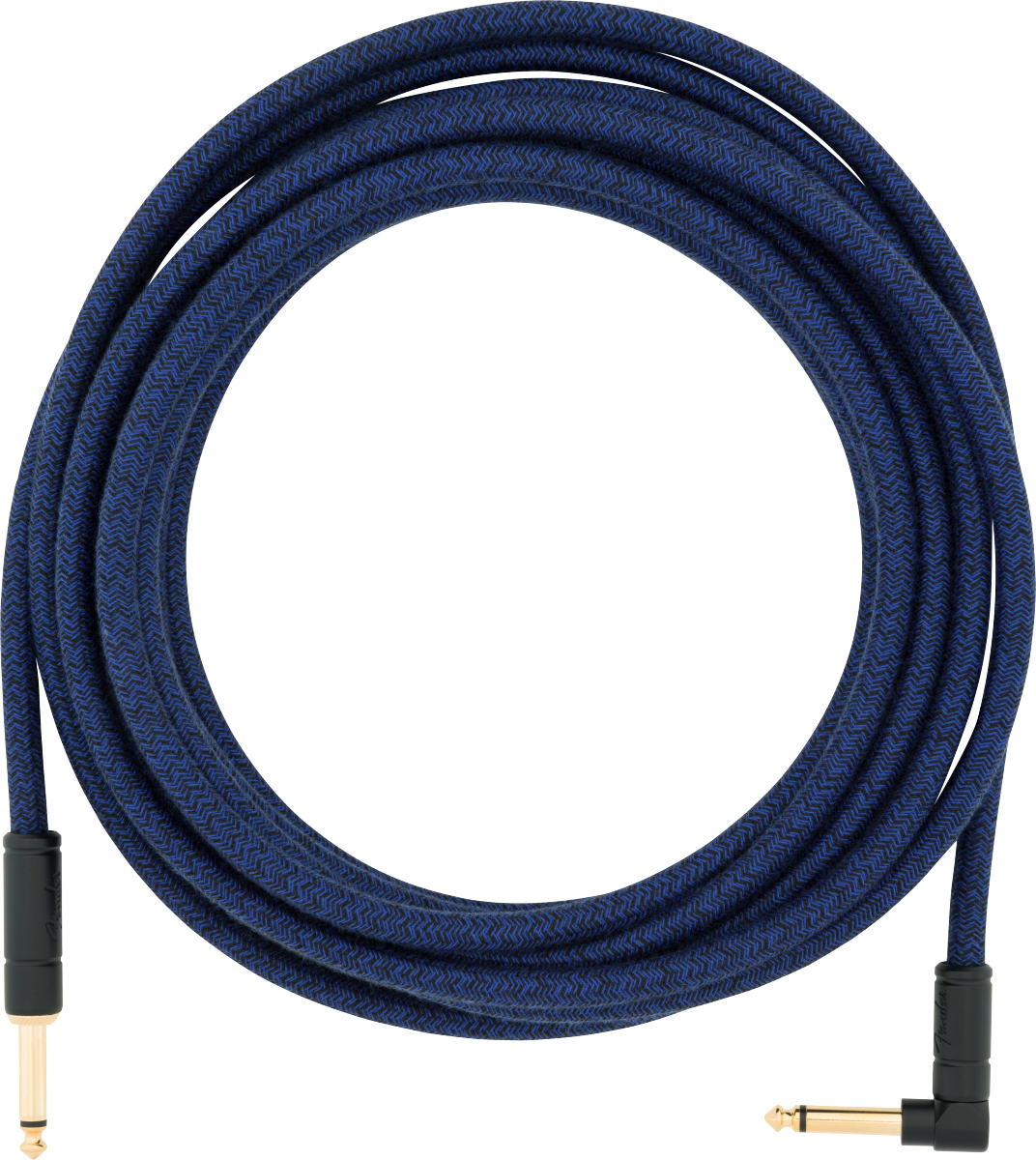 FENDER FENDER 18.6' FESTIVAL INSTRUMENT CABLE, BLUE DREAM, RIGHT ANGLE