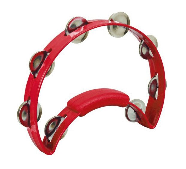 Rhythm Tech Rhythm Tech RT1230 Solo Tambourine. Red