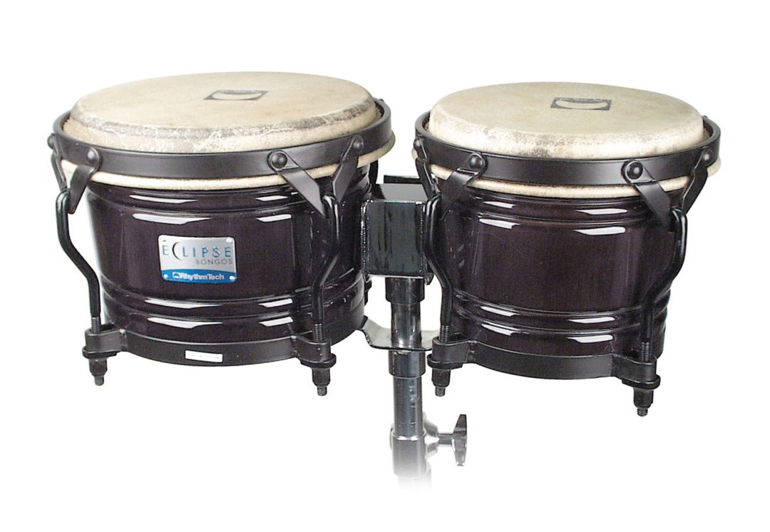 Rhythm Tech Rhythm Tech RT5601 Eclipse Bongos. Black Finish