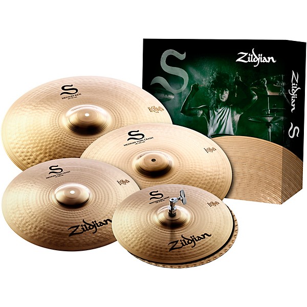 Zildjian Zildjian S Family Performer Cymbal Pack With Free 18" Thin Crash