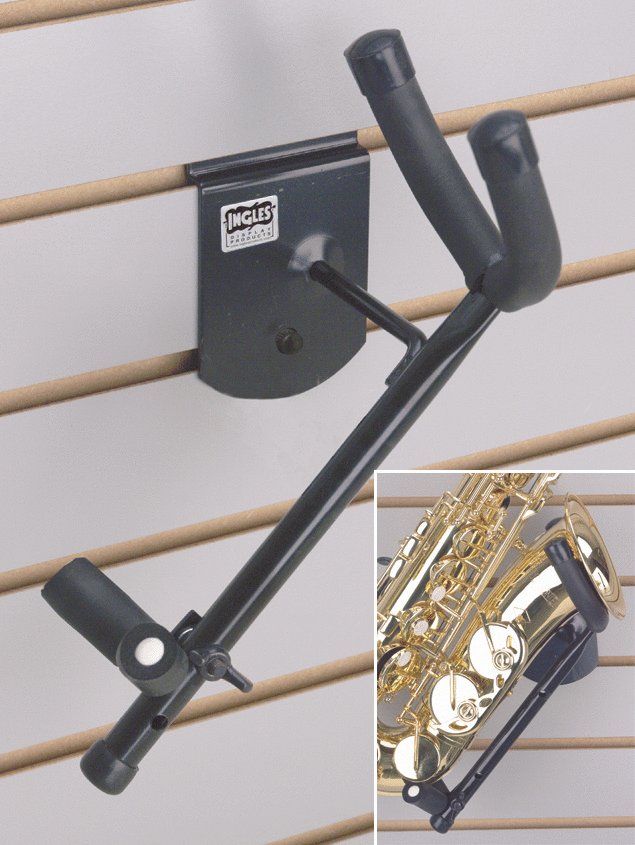 Ingles Ingles SA-303 Alto Tenor Saxophone Holders for Slatwall