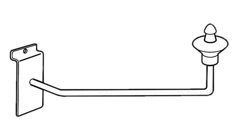 Ingles Ingles SA-701 Cymbal Arms With Locking Slatwall Plate. 12.5" Fits All