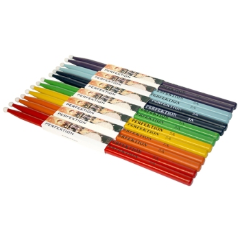 Perfektion Perfektion Colored Drum Sticks - Asst