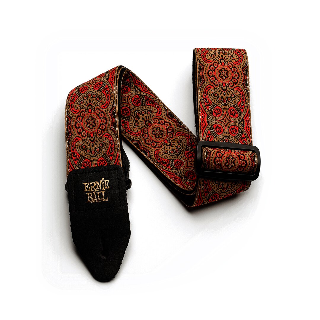 Ernie Ball Ernie Ball Crimson Paisley Jacquard Strap