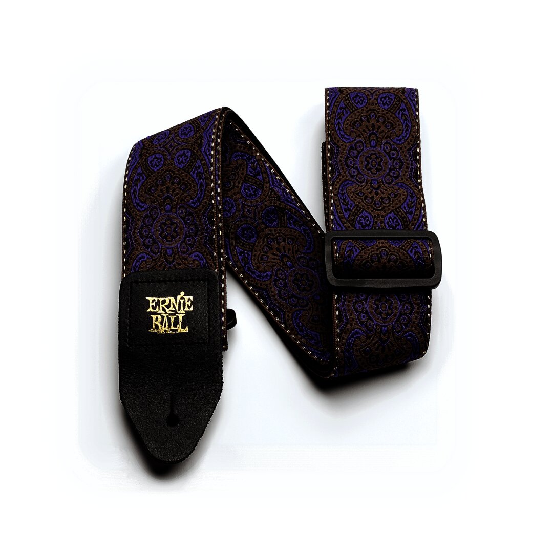 Ernie Ball Ernie Ball Purple Paisley Jacquard Strap