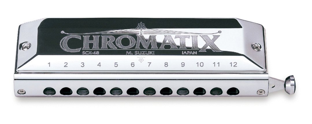 Suzuki Suzuki SCX-48-D Deluxe Chromatic Harmonica. D