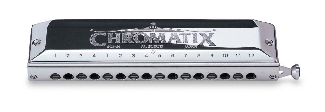 Suzuki Suzuki SCX-64-C Deluxe Chromatic Harmonica. C