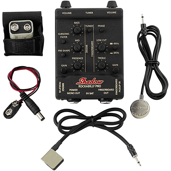 Shadow Electronics Shadow Electronics SH RB-PRO Rockabilly Pro Dual Upright Bass Pickup a