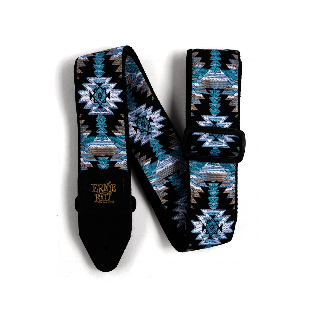 Ernie Ball Ernie Ball Albuquerque Blue Jacquard Strap