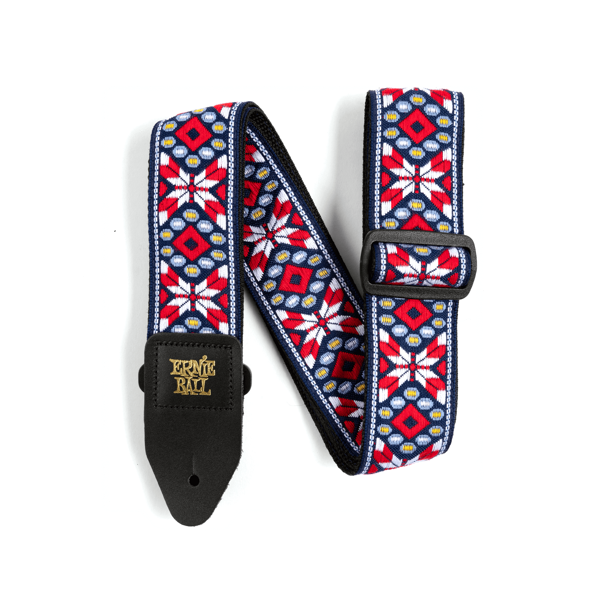 Ernie Ball Ernie Ball Taos Fire Red Jacquard Strap