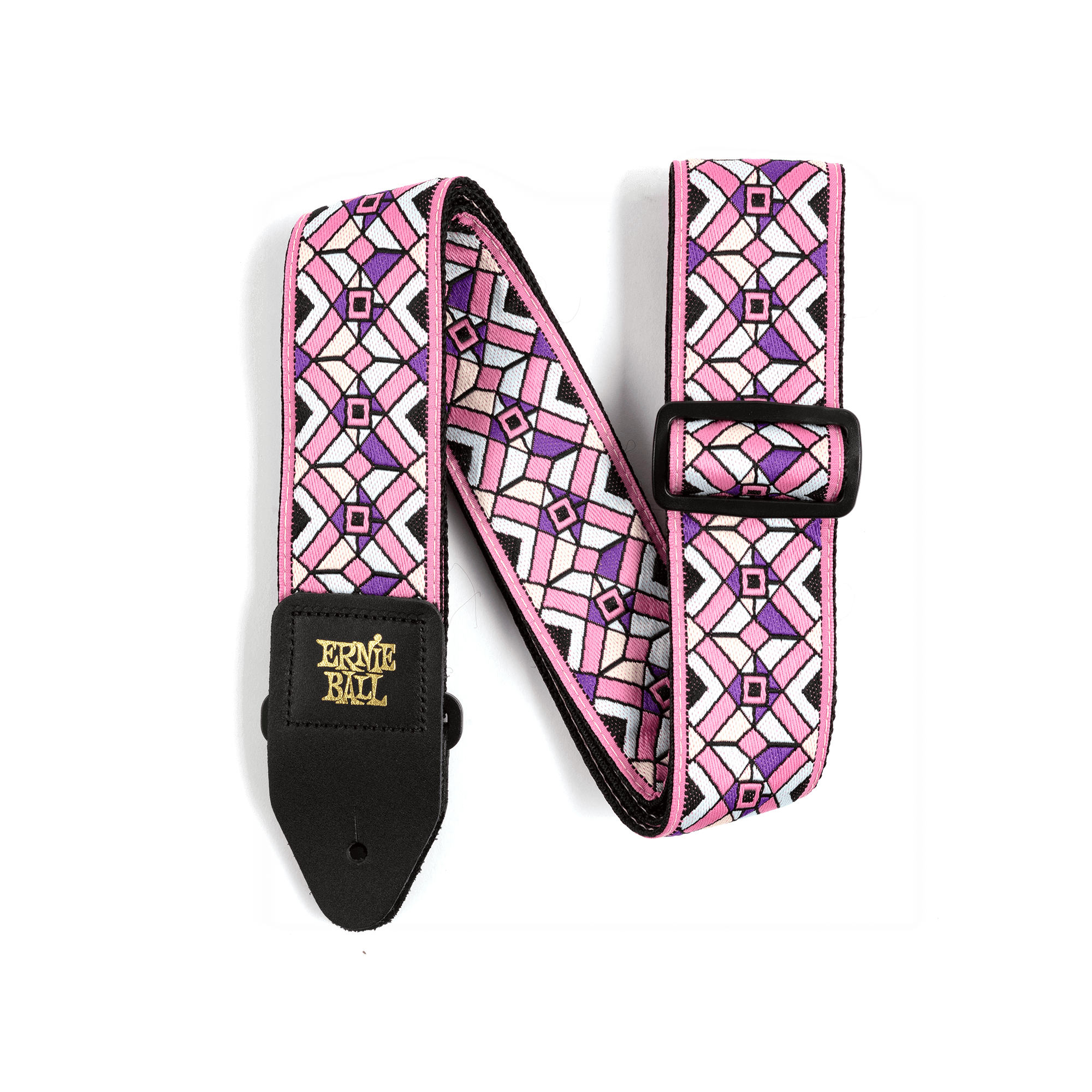 Ernie Ball Ernie Ball Kaleidoscope Pink Jacquard Strap