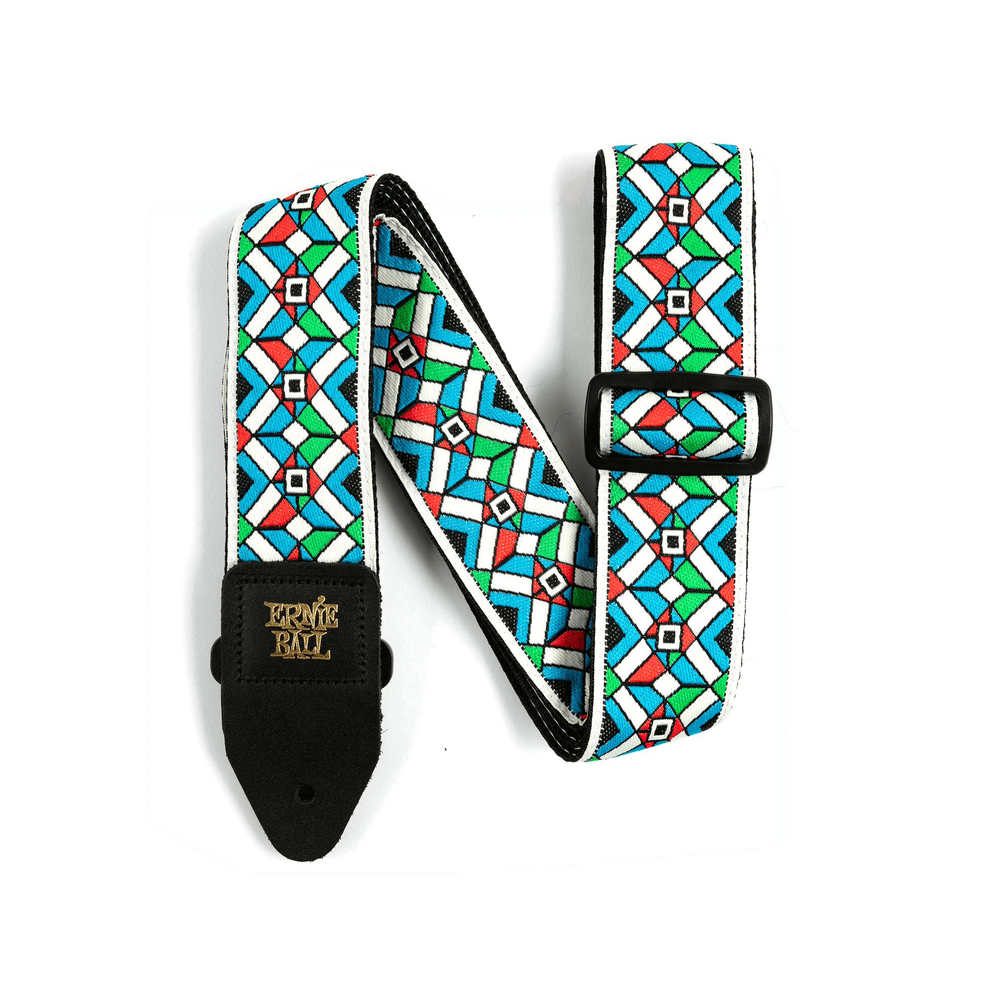 Ernie Ball Ernie Ball Kaleidoscope Blue Jacquard Strap