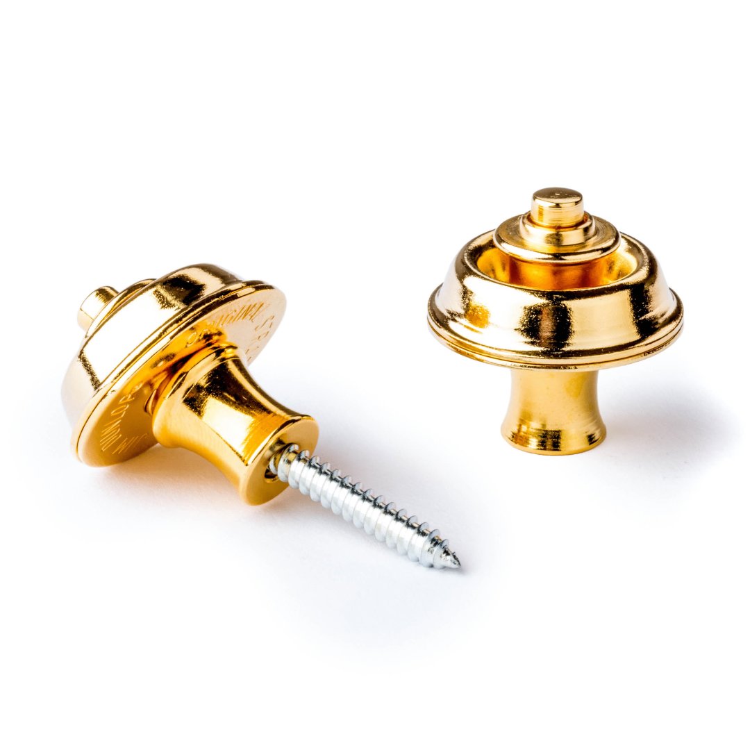 Dunlop Dunlop SLS1104G Straplok Strap Retainers Original. 24KT Gold