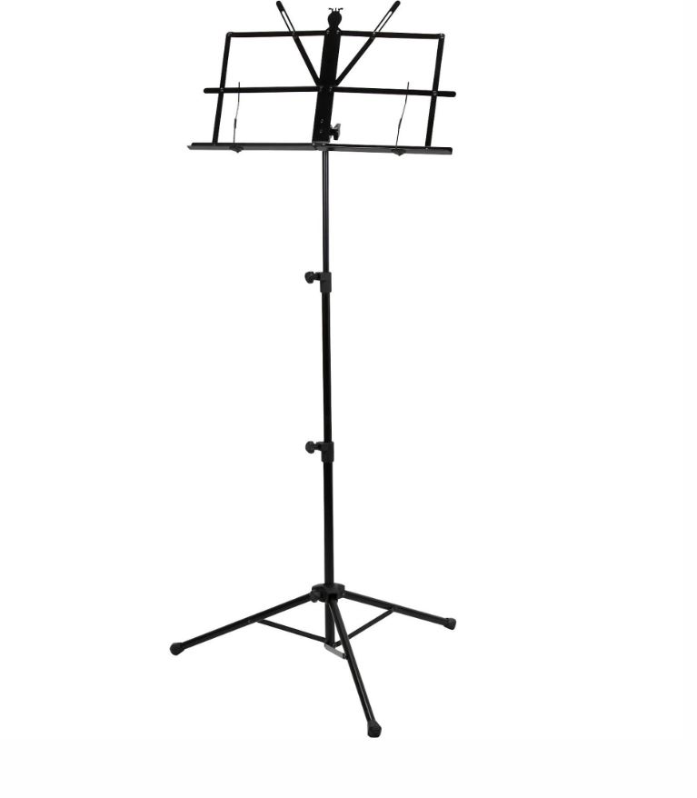 Strukture Strukture Deluxe Folding Music Stand - Assorted Colors Black