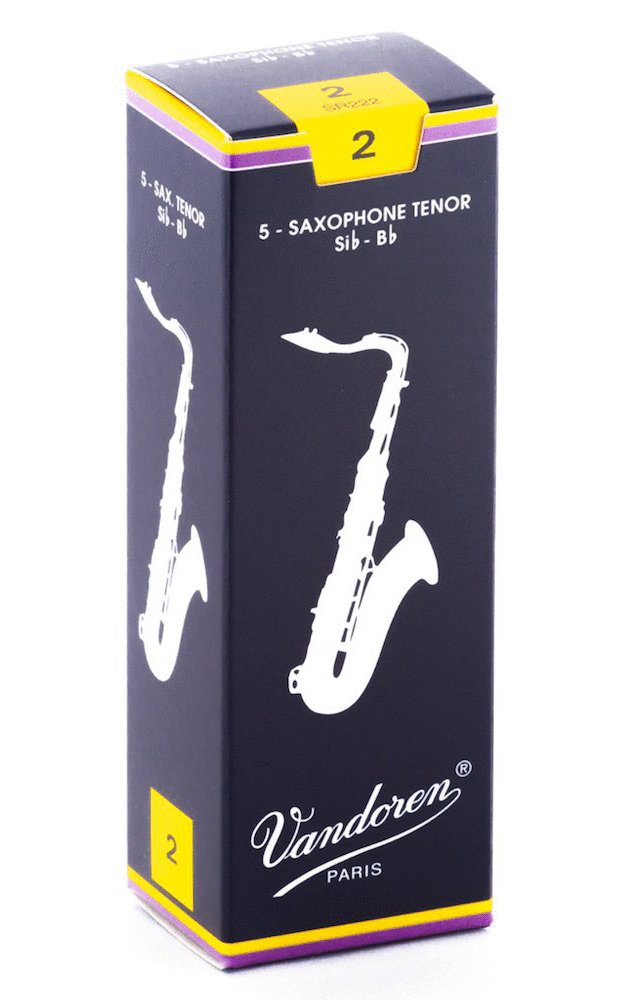 Vandoren Vandoren SR242 Baritone Saxophone Traditional Reeds Strength #2. (Box