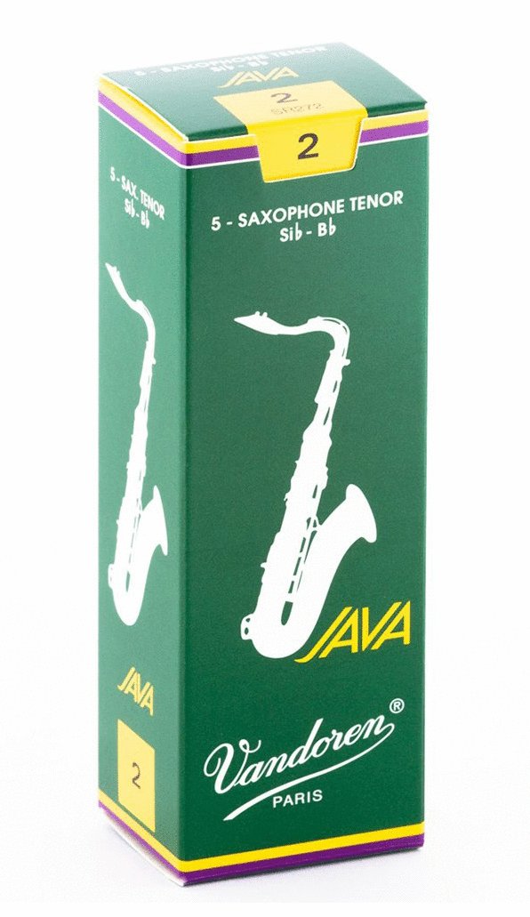 Vandoren Vandoren SR272 Tenor Saxophone Java Reeds Strength #2. (Box of 5)