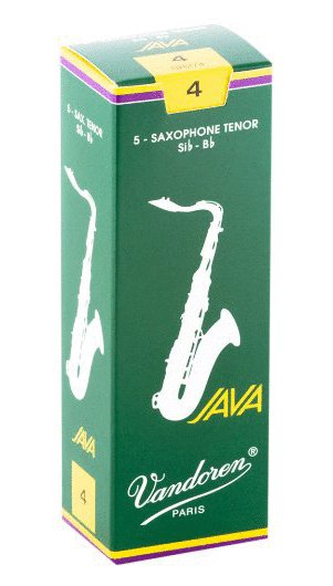 Vandoren Vandoren SR274 Tenor Saxophone Java Reeds Strength #4. (Box of 5)