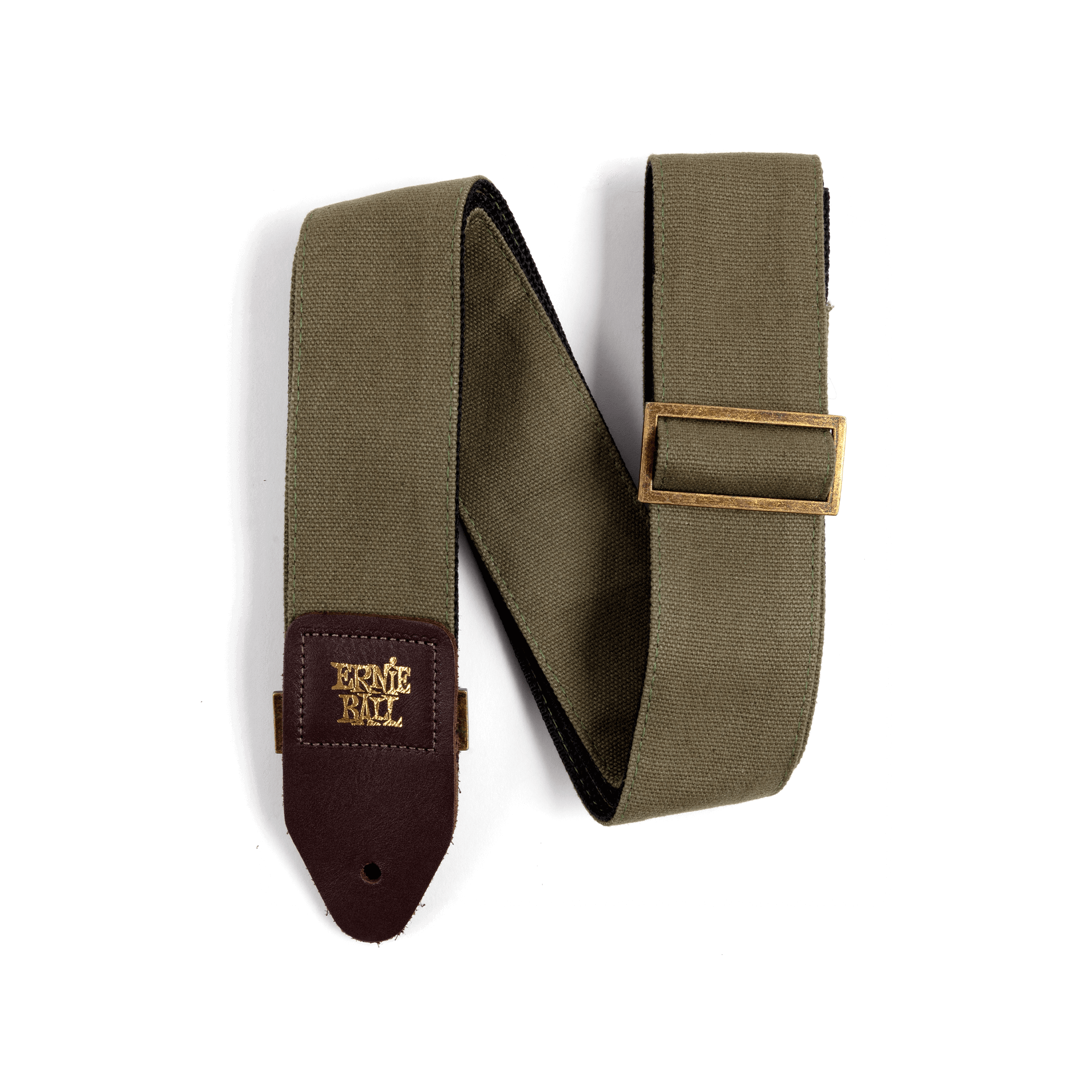 Ernie Ball Ernie Ball Olive Canvas Strap