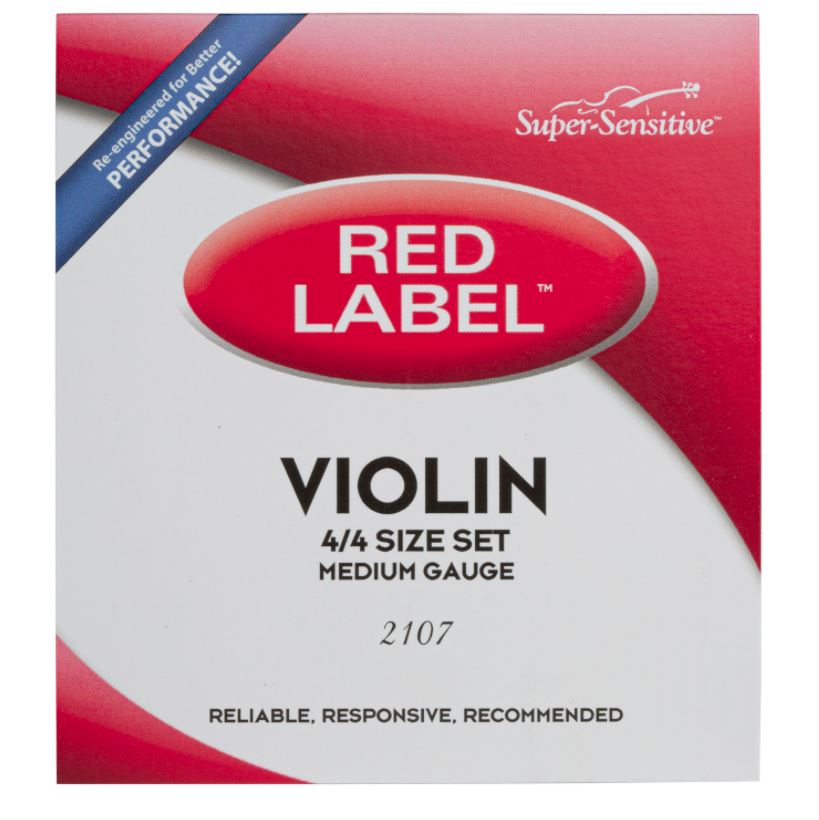 Super Sensitive Red Label Super-Sensitive Violin Strings