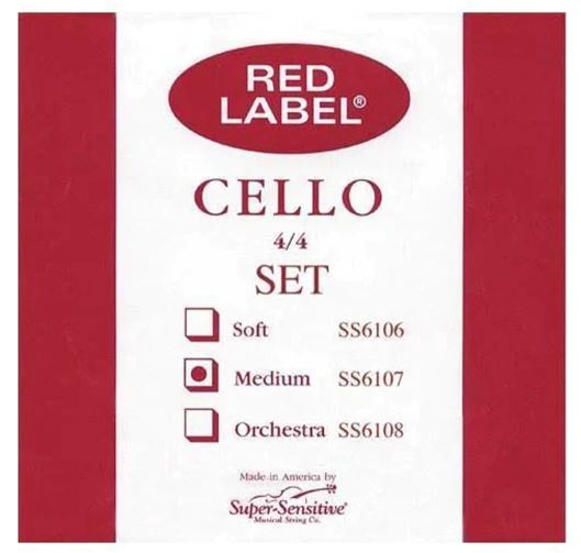Super Sensitive SUPER SENSITIVE SS6107 CELLO 4/4 STRING SET