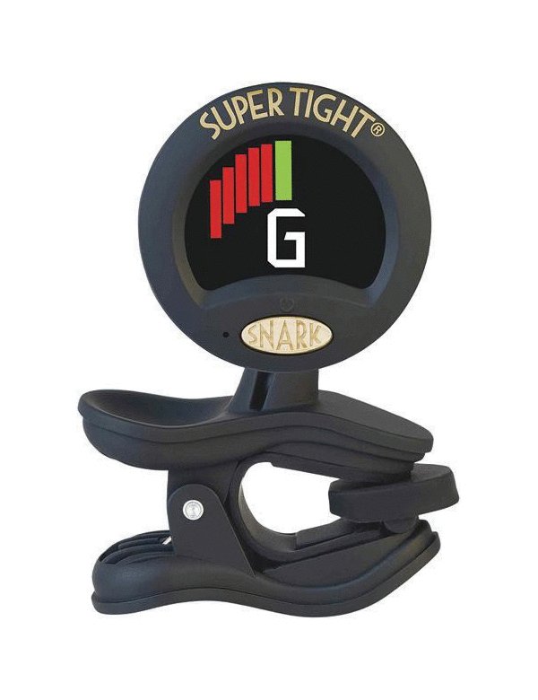Snark Snatk ST-8 Super Tight Tuner. Black/Gold Rechargeable