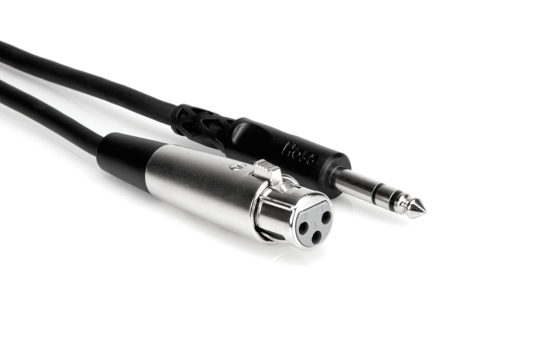 Hosa Hosa STX-110F Balanced Interconnect XLR3F to 1/4" TRS. 10'
