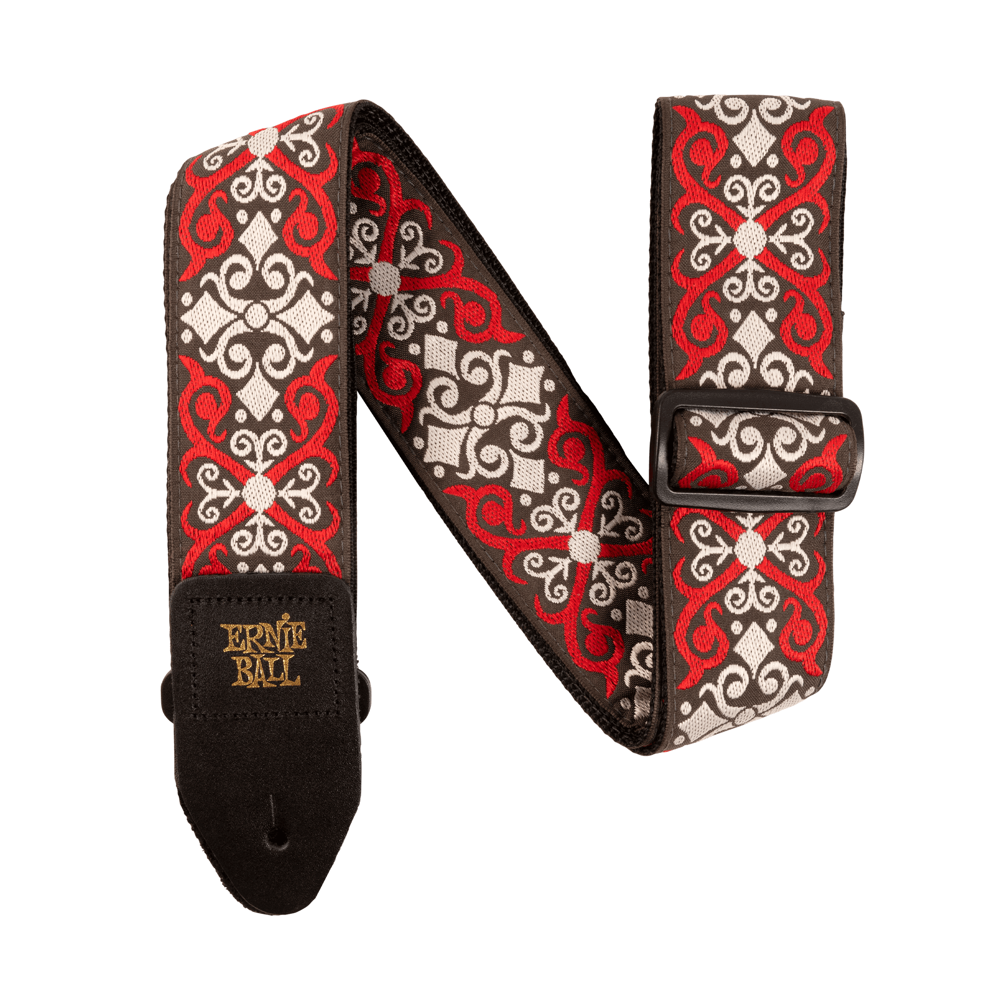 Ernie Ball Ernie Ball Red Trellis Jacquard Strap