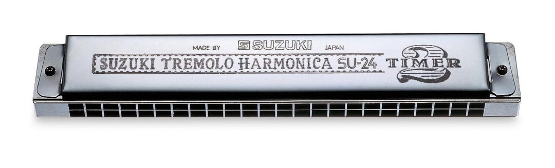 Suzuki Suzuki SU-24-A 2 Timer 24 Hole Harmonica. A