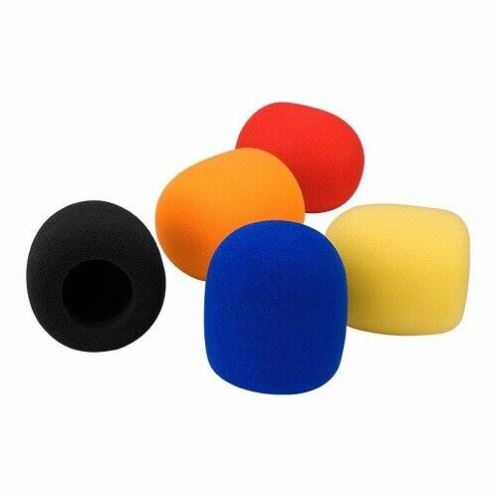 Miami Parts SKY SWS-5 Microphone Windscreen, pack of 5 multi color