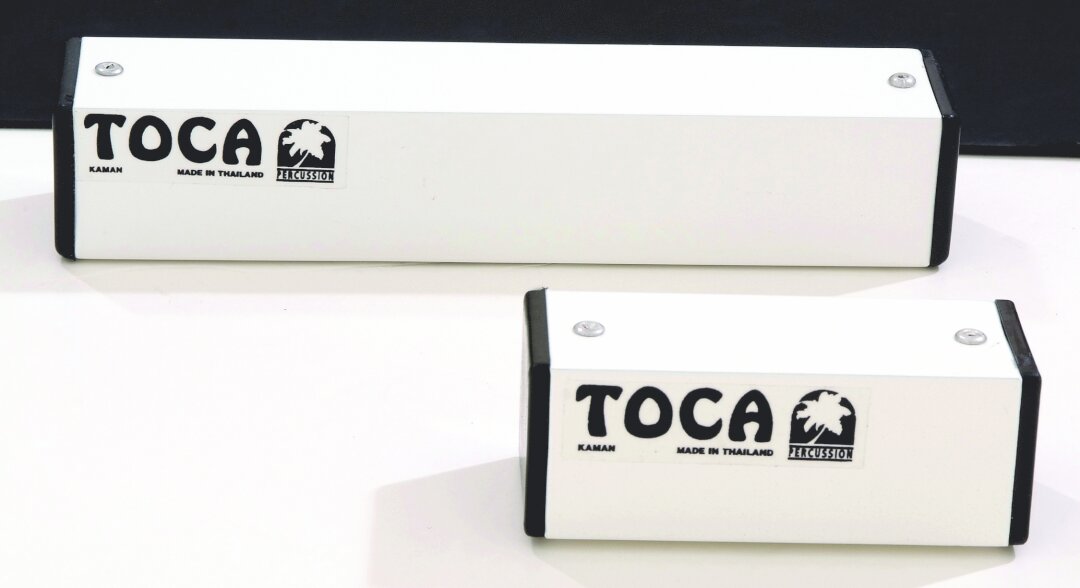 Toca Percussion TOCA 8 in SQ. METAL SHAKER WHT