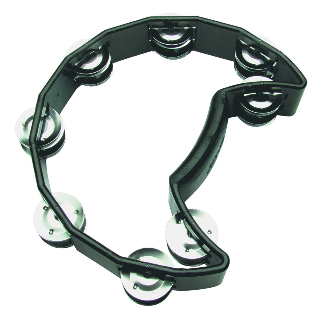 Toca Percussion Toca Half Moon Tambourine, 10"