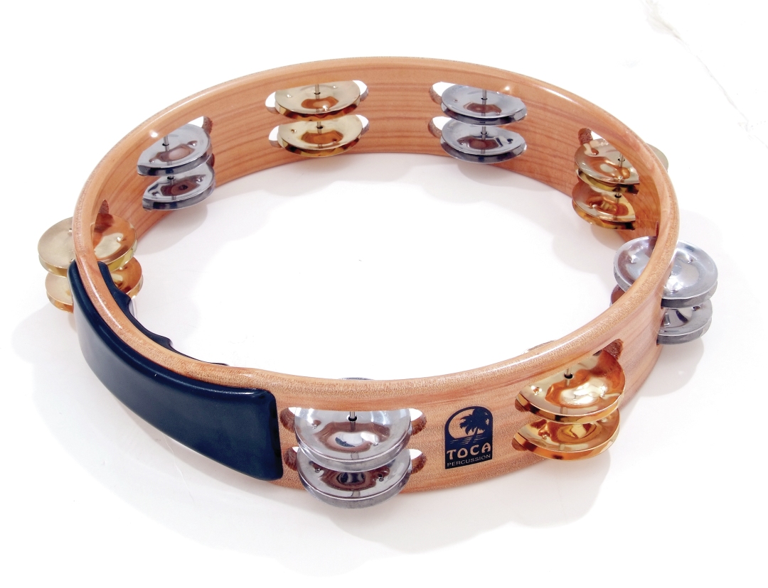Toca Percussion TOCA ACACIA 10 in TAMB BRASS/NCK