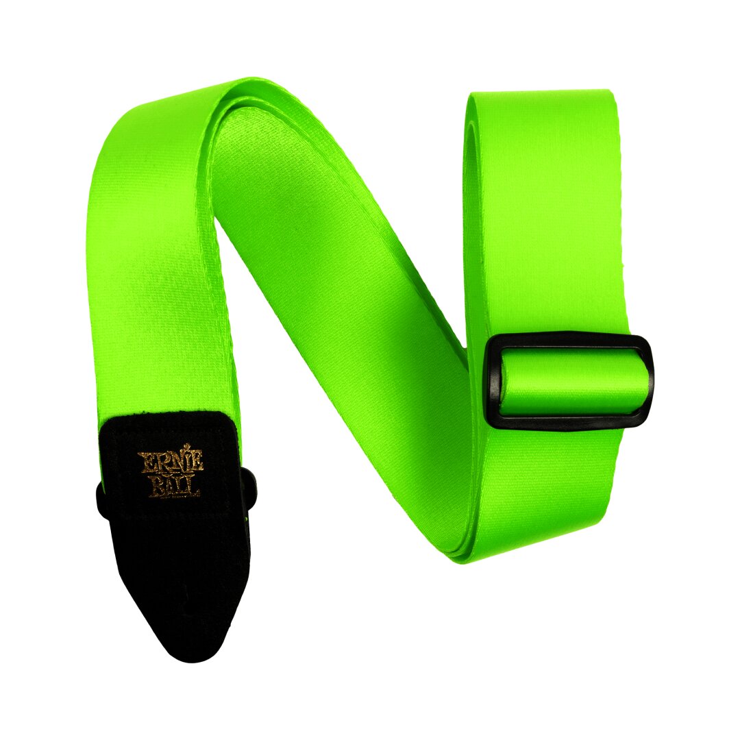 Ernie Ball Ernie Ball Neon Green Premium Strap