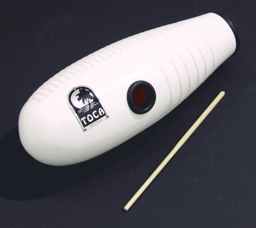 Toca Percussion TOCA GUIRO FIBERGLASS WHITE