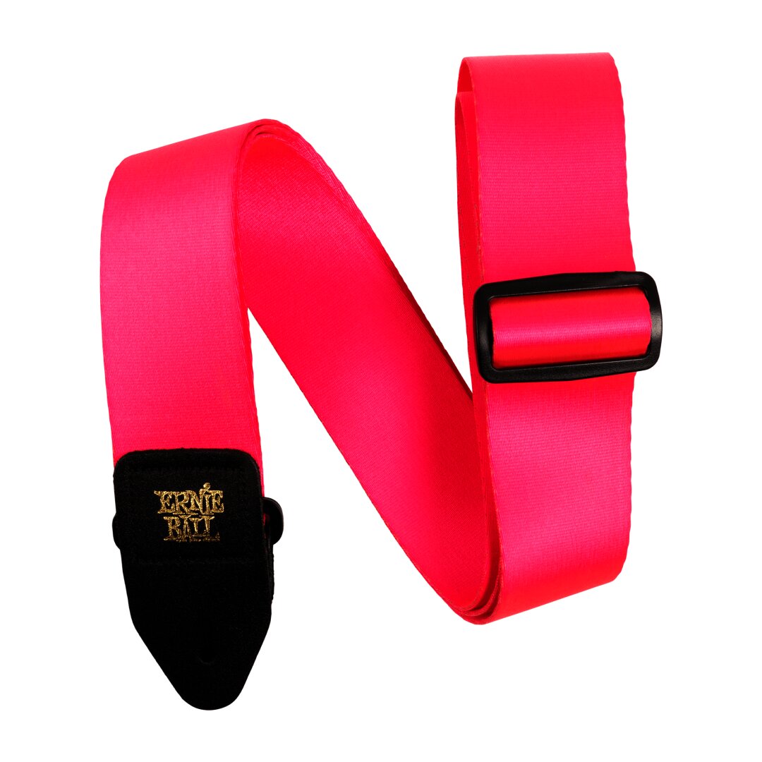 Ernie Ball Ernie Ball Neon Pink Premium Strap