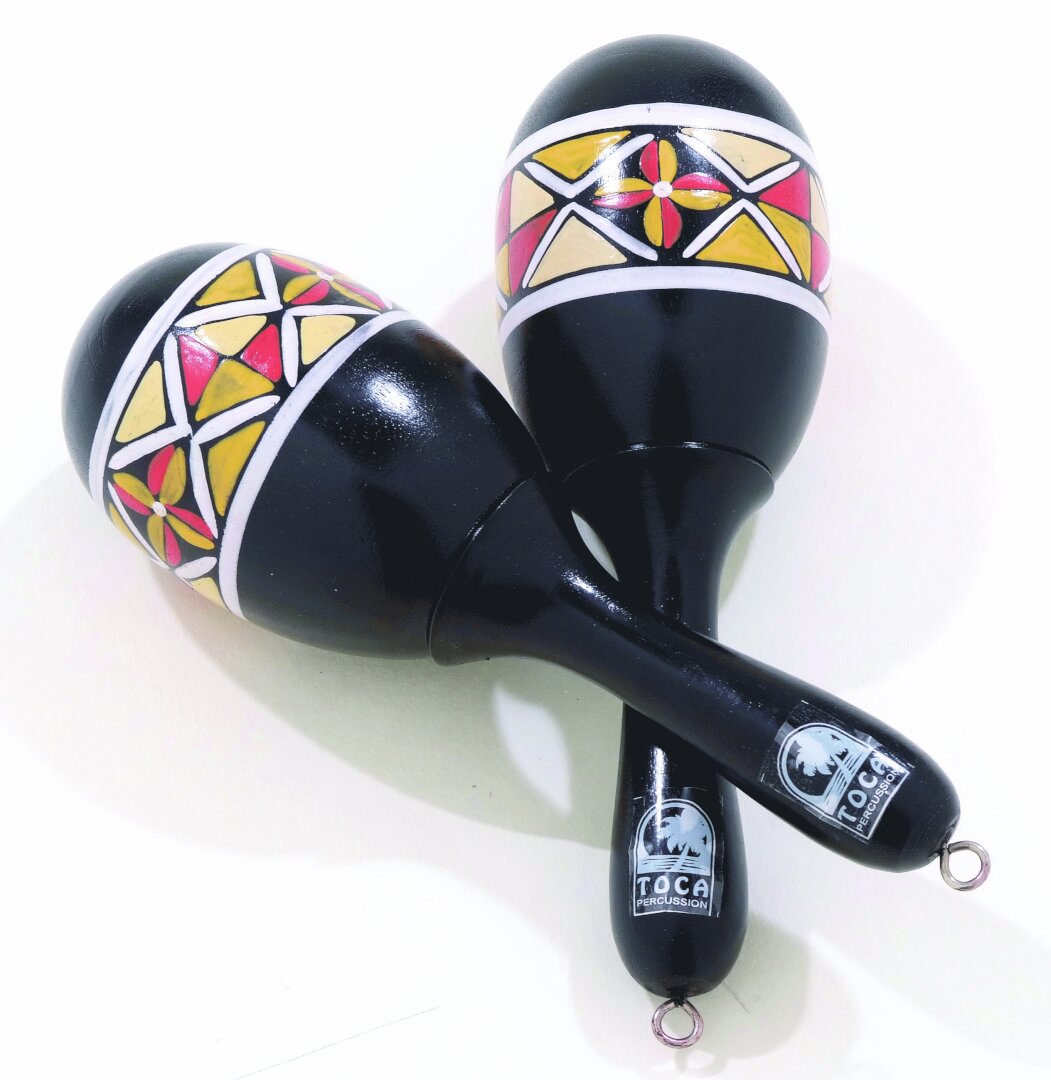 Toca Percussion Toca Hand Painted Maracas