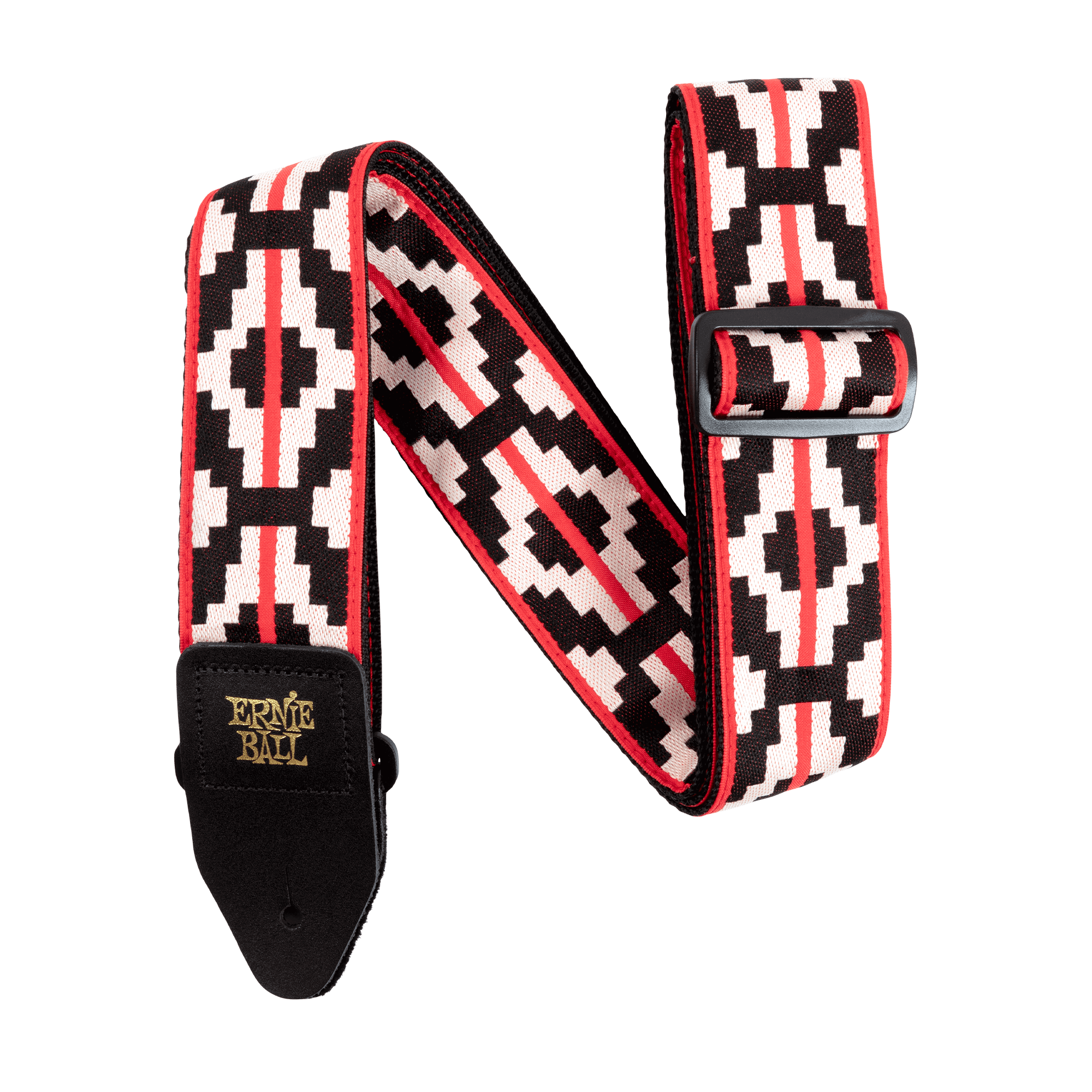Ernie Ball Ernie Ball Ristra Red Jacquard Strap