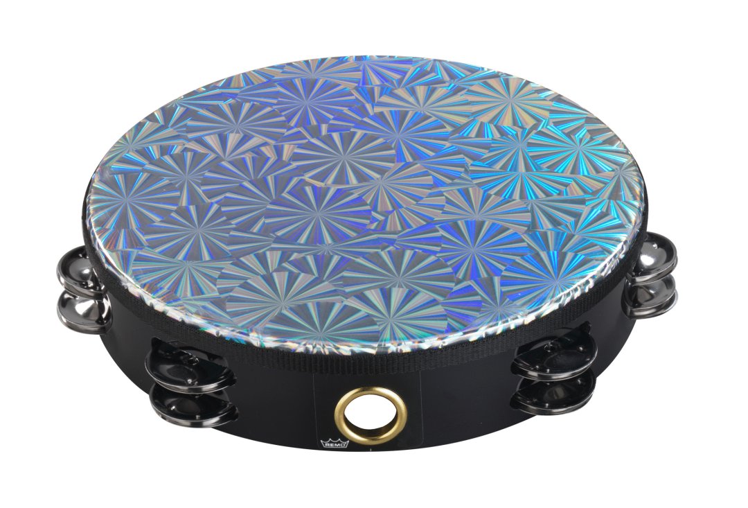 Remo Remo TA-4210-43 Pirzmatic Tambourine. 2 Row Chrome 10"