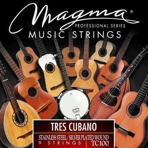 Magma Strings TRES CUBANO Stainless Steel/Silver Plated Wound