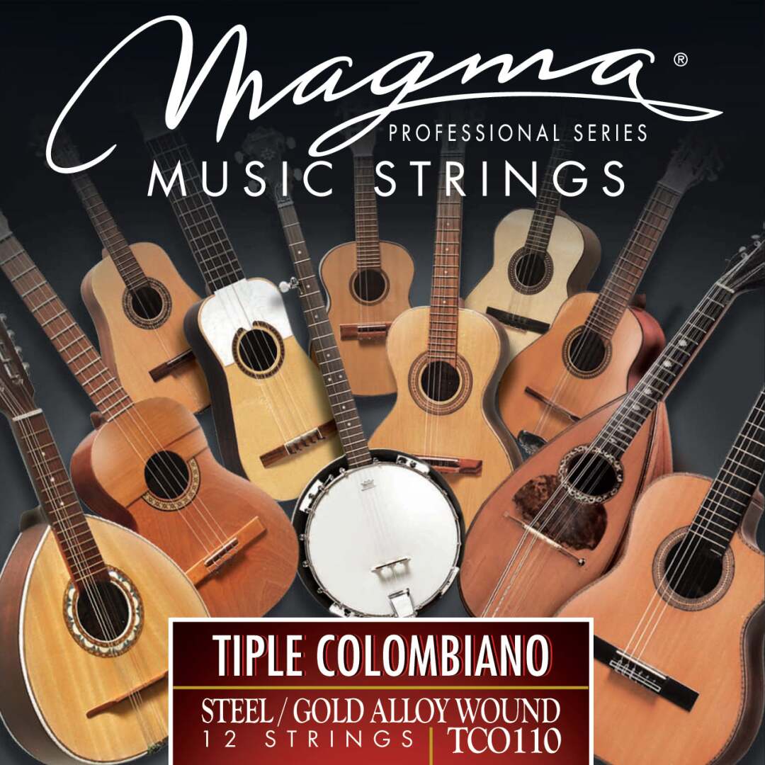 Magma Strings TIPLE COLOMBIANO Steel/Gold Alloy Wound