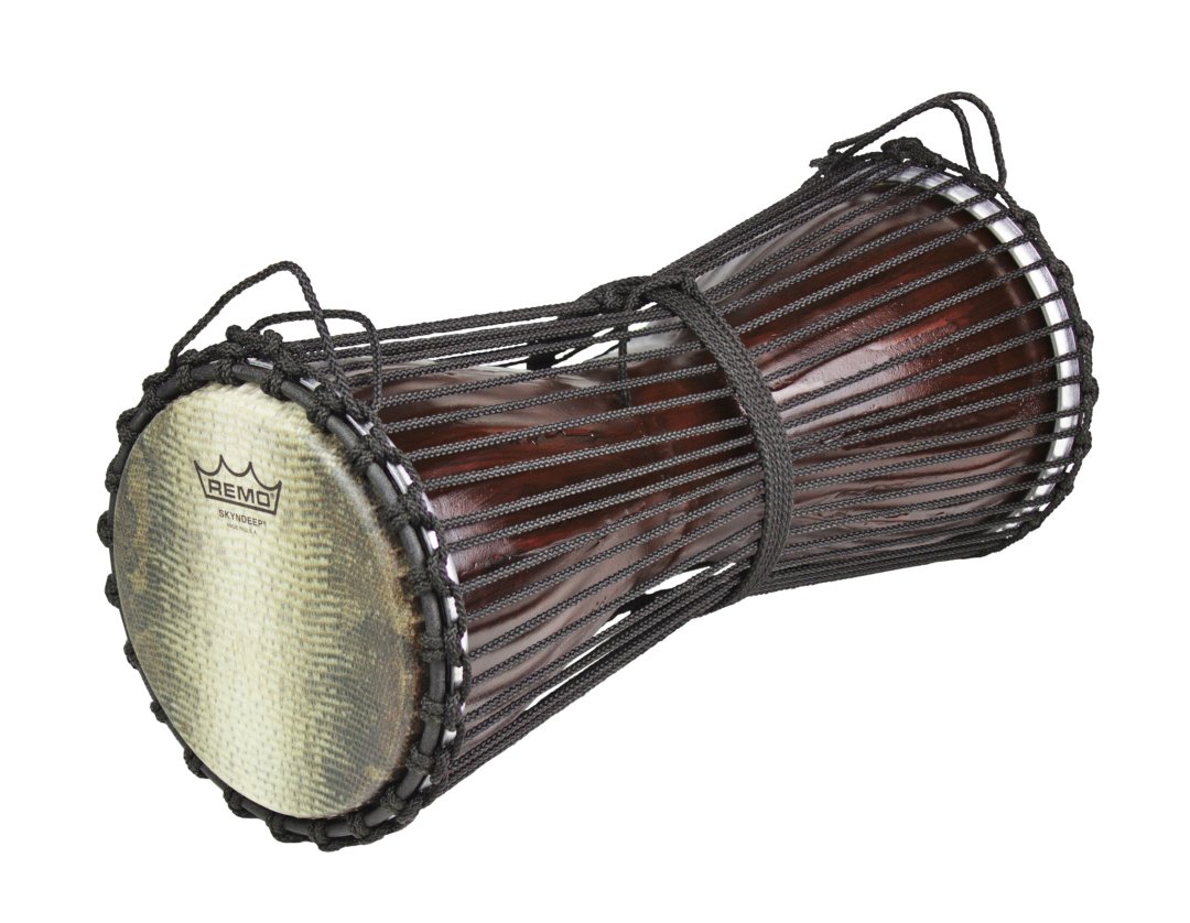 Remo Remo TD-0615-81 Tamani Talking Drum. Antique 6"